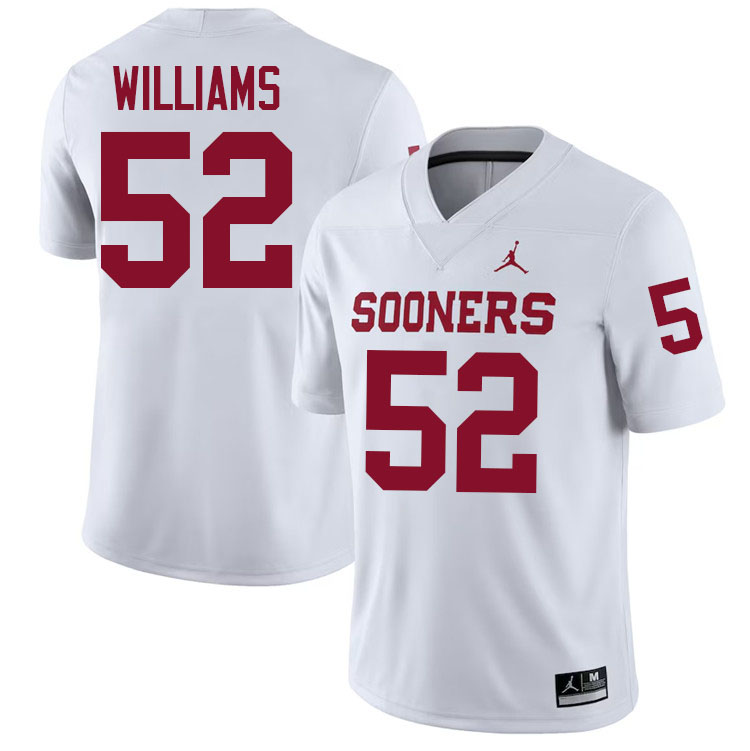 Damonic Williams Oklahoma Sooners Jersey,Oklahoma Sooners Football Uniforms,Jersey-White Damonic Williams Oklahoma Sooners Jersey,Oklahoma Sooners Football Uniforms,Jersey-White